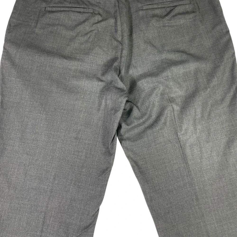Adidas Adipure Golf Dress Pants Mens 40 Charcoal Gray Mid Rise Performance
